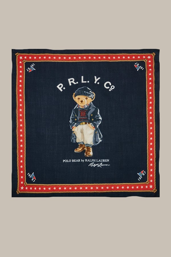 ΦΟΥΛΑΡΙ ΛΑΙΜΟΥ POLO RALPH LAUREN - 410 CRUISE NAVY / NAVY